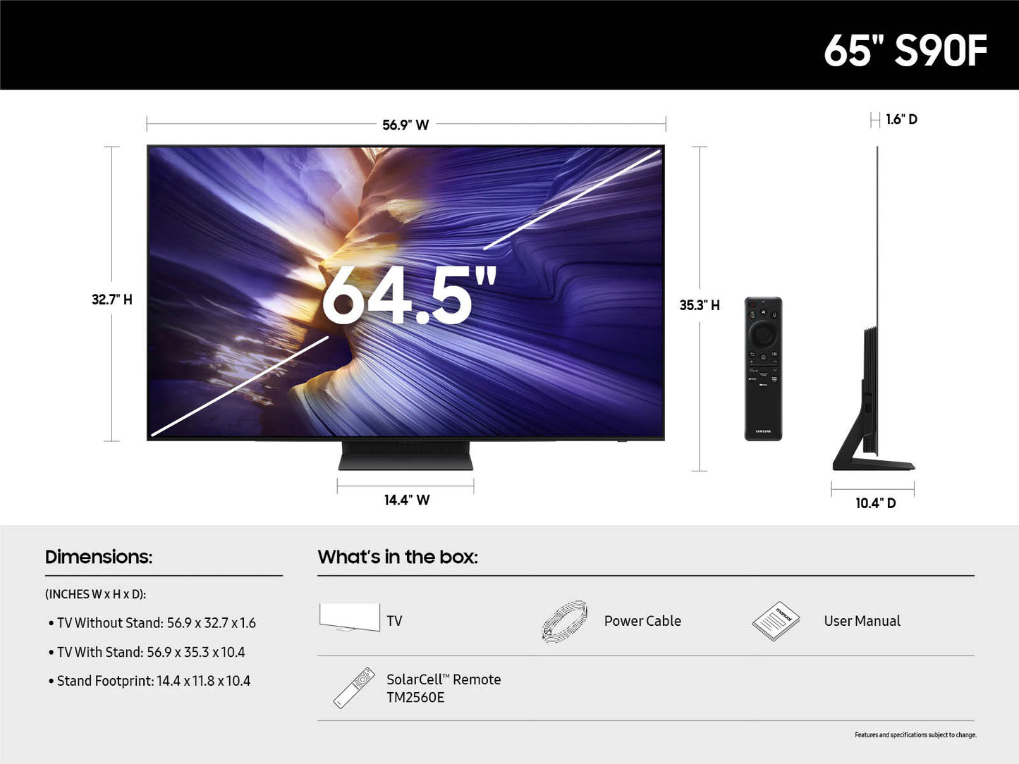 Pre-order - Samsung OLED TV - 77" - S90F + FREE Galaxy S26 Ultra 5G 12GB/256GB