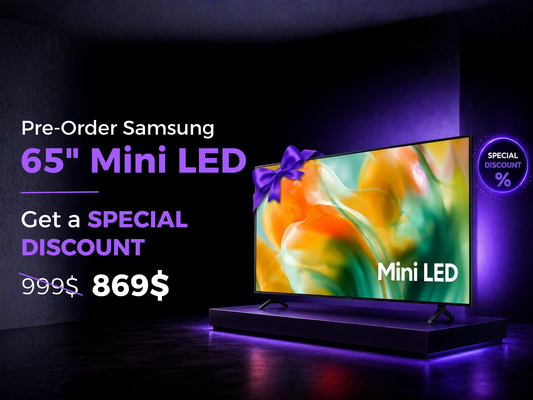 Pre-order - Samsung Mini LED TV - 65" - M80H