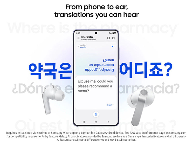 Samsung Buds4 Pro - SM-R640NZKAMEA