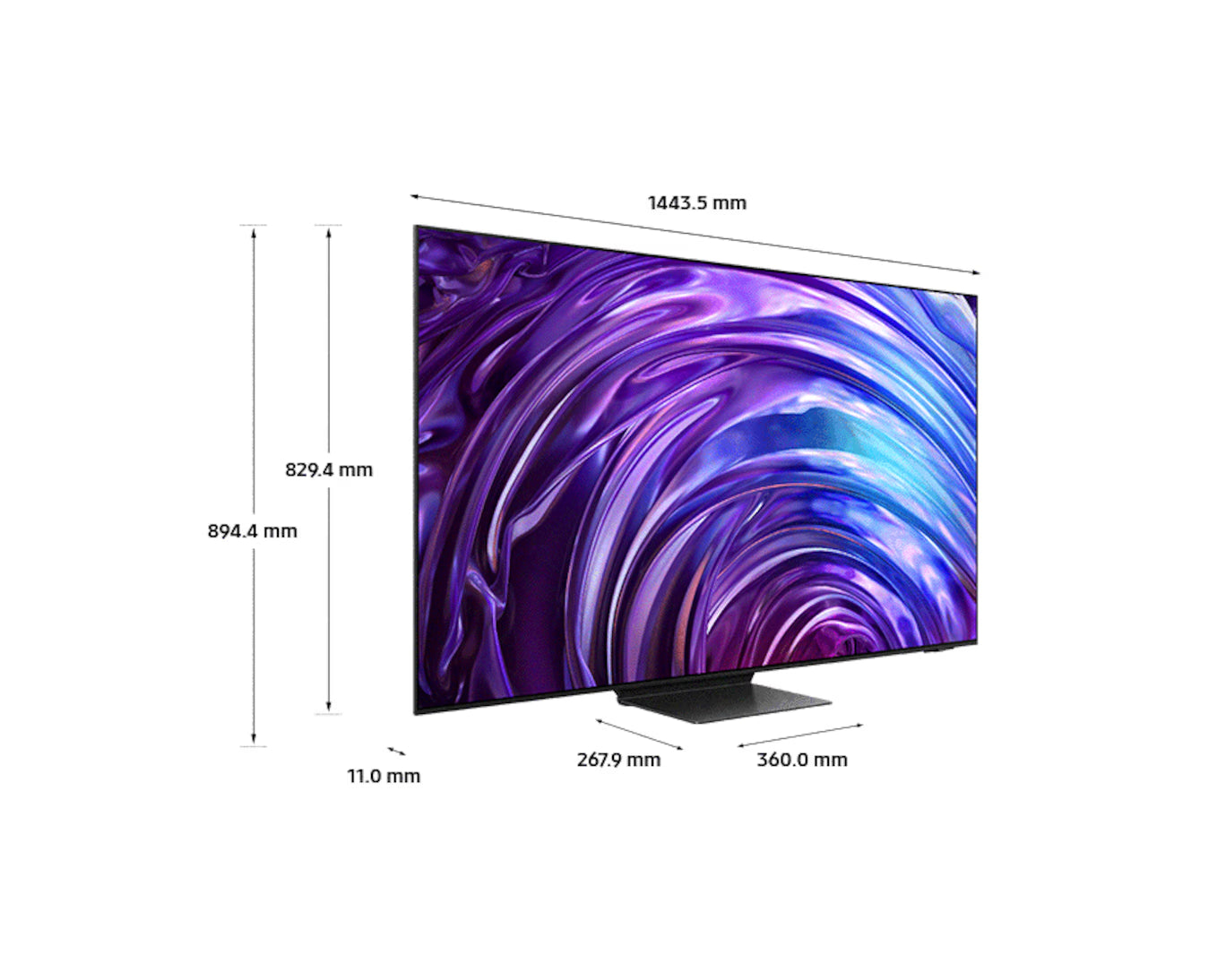 Pre-order - Samsung OLED TV - 65" - S95D + FREE Galaxy Tab S10 FE WiFi 8GB/256GB