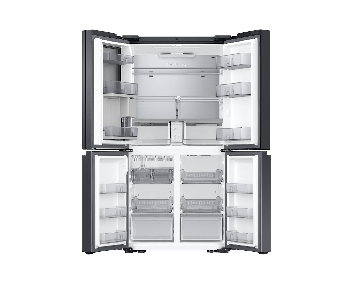 Samsung T-Style French Door Refrigerator | 21.5" Family Hub | Smart Food Management - RF71DG9H0