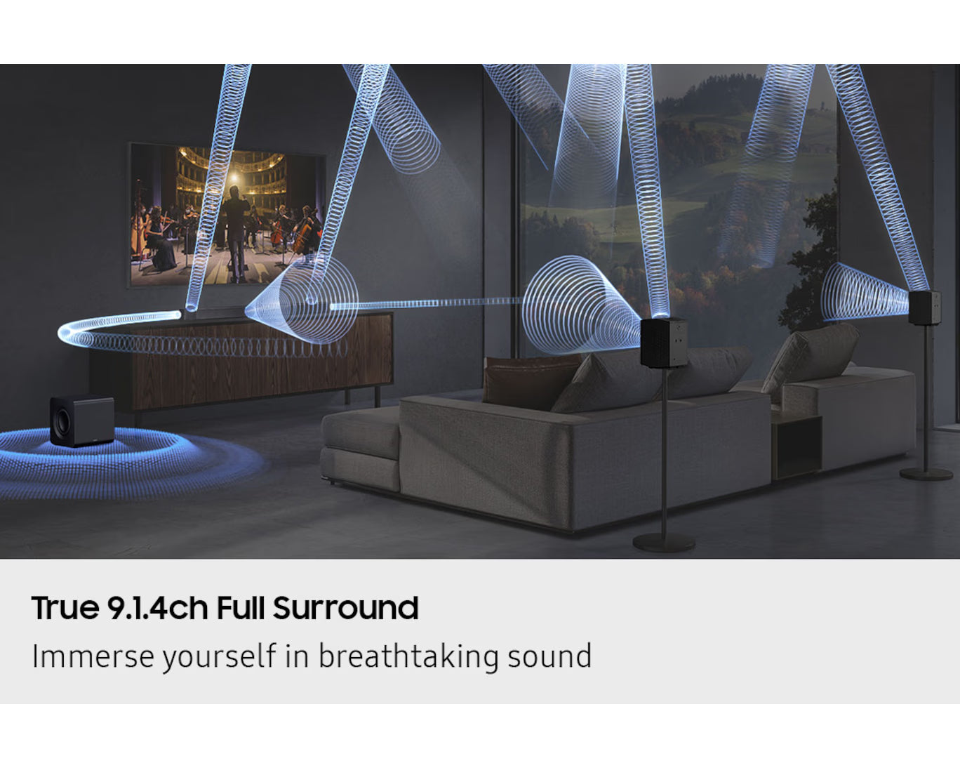 Samsung Q930F Q-series Soundbar HW-Q930F 9.1.4 ch Subwoofer &amp; Rear Speaker (2025)/Q930F
