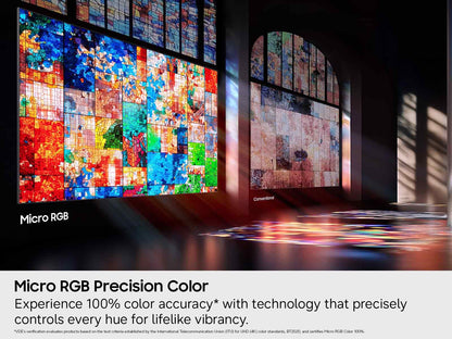 Pre-order - Samsung Micro RGB TV - 85"/75"/65" - R85H + FREE Galaxy S26 Ultra 5G 12GB/256GB